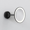 Kép 1/3 - Astro Mascali Round LED 1373022 fürdőszobai tükör matt fekete