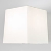 Kép 1/2 - Astro Tapered Square 5003001 lámpabura fehér szövet