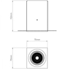 Kép 3/3 - Astro Trimless 1248012 álmennyezetbe építhető Lámpa Fehér Fém