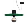 Kép 5/7 - Mini Ellepì 'Solid Color' Lapos Lámpaernyő, Ideális Függesztett, Fali Lámpákhoz Vagy Lámpákhoz, 24 Cm Átmérőjű