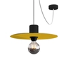 Kép 6/7 - Mini Ellepì 'Solid Color' Lapos Lámpaernyő, Ideális Függesztett, Fali Lámpákhoz Vagy Lámpákhoz, 24 Cm Átmérőjű