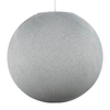 Kép 2/6 - Sphere lámpabúra rostból - 100% kézzel készített Gyöngyszürke poliészter