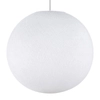 Kép 2/7 - Kézzel készített menetes Sphere Light lámpabúra fehér poliészter XXL Méret