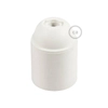 Kép 1/3 - Creative-Cables Thermoplastic E27 lamp holder kit PL27PBLI foglalatok fehér műanyag