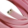 Kép 2/6 - Elektromos Kábel String Lights Számára, Műselyem Szövettel, Baby Pink Cm16 Borítással