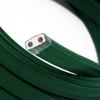 Kép 2/6 - Elektromos Kábel String Lights Számára, Műselyem Anyaggal Bevonva, Dark Green Cm21