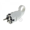 Kép 2/3 - Creative-Cables Schuko comfort 16A 250V White plug with ring ST16A1BI dugók fehér műanyag
