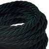 Kép 1/3 - XL elektromos kábel, elektromos kábel 3x0,75. Fényes sötétzöld szövetborítás. Átmérő 16mm.