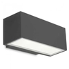 Kép 1/2 - Leds-C4 AFRODITA LED 05-9912-Z5-CM kültéri fali led lámpa fekete alumínium
