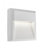 Kép 1/2 - Leds-C4 KÖSSEL 05-E012-14-CM kültéri fali led lámpa fehér műanyag