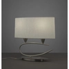 Kép 1/3 - Mantra LUA 3703 asztali lámpa szatinált nikkel fém