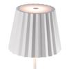 Kép 2/7 - Mantra K2 6481 kültéri led állólámpa matt fehé