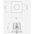 Astro Obscura 1381002 Kültéri mennyezeti LED lámpa króm LED - 1 x 6,5W 8,5 x 8,4 x 8,4 cm Astro Obscura 1381002 Kültéri mennyezeti LED lámpa króm LED - 1 x 6,5W 8,5 x 8,4 x 8,4 cm