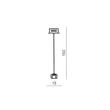 Azzardo BOX AZ-0036 Egyágú függeszték króm 1xG4 max. 20W 150x13 cm Azzardo BOX AZ-0036 Egyágú függeszték króm 1xG4 max. 20W 150x13 cm