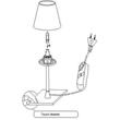 Fabas Luce LUCY 2500-30-178 Érintőkapcsolós asztali lámpa nikkel 1 x max 40 G9 W 25x10 cm Fabas Luce LUCY 2500-30-178 Érintőkapcsolós asztali lámpa nikkel 1 x max 40 G9 W 25x10 cm