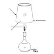 Fabas Luce ADE 2533-35-102 Asztali lámpa fehér 1 x max 100 E27 + 1 x max 40 E14 W 58x32 cm Fabas Luce ADE 2533-35-102 Asztali lámpa fehér 1 x max 100 E27 + 1 x max 40 E14 W 58x32 cm
