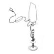 Fabas Luce VICTORIA 2696-30-102 Érintőkapcsolós asztali lámpa fehér 1 x max 40 G9 W 28x10 cm Fabas Luce VICTORIA 2696-30-102 Érintőkapcsolós asztali lámpa fehér 1 x max 40 G9 W 28x10 cm