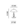 Fabas Luce QUEBEC 3043-30-171 Asztali lámpa sötétrozsda 1xE14 max. 60W d18x39 cm Fabas Luce QUEBEC 3043-30-171 Asztali lámpa sötétrozsda 1xE14 max. 60W d18x39 cm