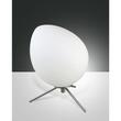 Fabas Luce EVO 3248-30-178 Ledes asztali lámpa szatinált nikkel LED 6W 25x23cm Fabas Luce EVO 3248-30-178 Ledes asztali lámpa szatinált nikkel LED 6W 25x23cm