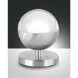 Fabas Luce MELVILLE 3262-30-178 Ledes asztali lámpa szatinált nikkel LED 8W Ø10x13cm Fabas Luce MELVILLE 3262-30-178 Ledes asztali lámpa szatinált nikkel LED 8W Ø10x13cm