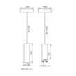 Kanlux Rolsa 24390 Egyágú függeszték fekete LED - 1 x 4W 140 x 4 x 4 cm Kanlux Rolsa 24390 Egyágú függeszték fekete LED - 1 x 4W 140 x 4 x 4 cm