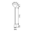 Kanlux Tokia 25523 Kiegészítő piros 1 x E27 max. 60W 141,5 x 11 x 11 cm Kanlux Tokia 25523 Kiegészítő piros 1 x E27 max. 60W 141,5 x 11 x 11 cm