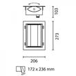 Leds-C4 DN-0277-N3-B9 Beépíthető lámpa szürke homokfújt alumínium üveg Leds-C4 DN-0277-N3-B9 Beépíthető lámpa szürke homokfújt alumínium üveg