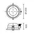 Leds-C4 ECO DN-1408-14-00 Álmennyezetbe építhető lámpa fehér üveg Leds-C4 ECO DN-1408-14-00 Álmennyezetbe építhető lámpa fehér üveg