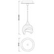 Mantra BALI 0981 Egyágú függeszték króm 1xE14 max. 9 W Ø10x24-200 cm Mantra BALI 0981 Egyágú függeszték króm 1xE14 max. 9 W Ø10x24-200 cm