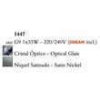 Mantra 1447 Asztali lámpa ZEN szatinált nikkel fém Mantra 1447 Asztali lámpa ZEN szatinált nikkel fém
