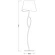 Mantra NINETTE 1917 Állólámpa króm 4x E27 max 20W Ø50x172cm Mantra NINETTE 1917 Állólámpa króm 4x E27 max 20W Ø50x172cm