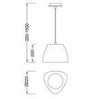 Mantra TRIANGLE 4825 Egyágú függeszték 1xE27 max. 13W d220x220x220-1500 mm Mantra TRIANGLE 4825 Egyágú függeszték 1xE27 max. 13W d220x220x220-1500 mm