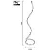 Mantra Nur Forja 5805 Állólámpa barna LED - 1 x 20W 148 x 35 x 35 cm Mantra Nur Forja 5805 Állólámpa barna LED - 1 x 20W 148 x 35 x 35 cm
