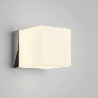 Astro Cube 1140001 fürdőszoba fali lámpa króm fehér fém