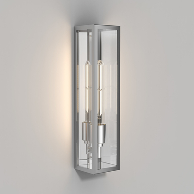 Astro Harvard 1402008 fürdőszoba fali lámpa fényes inox átlátszó fém üveg