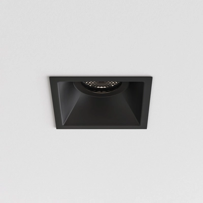 Astro Minima Slimline Square Fixed Fire-Rated IP65 1249039 álmennyezetbe építhető lámpa fekete