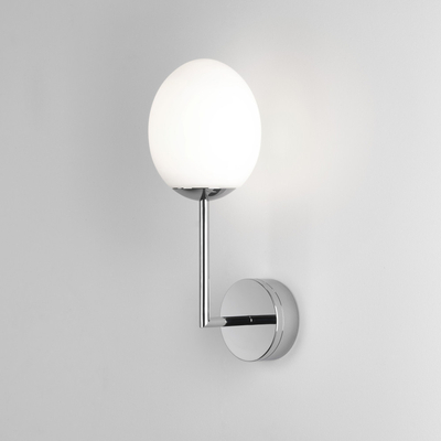 Astro Kiwi 1390003 fürdőszoba fali lámpa króm fehér fém