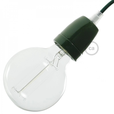 Porcelán E27 lámpatartó készlet