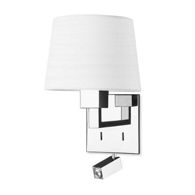 Leds-C4 BALI 05-3218-21-82 fali olvasólámpa króm fém