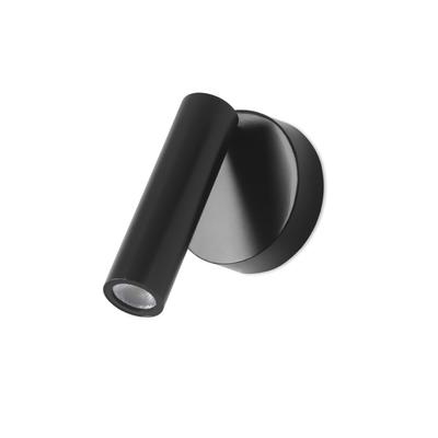 Leds-C4 STYLUS 05-5478-05-05 fali olvasólámpa fekete alumínium