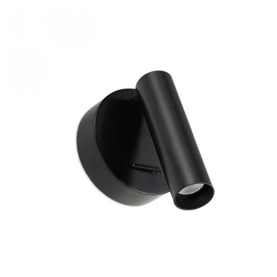 Leds-C4 STYLUS 05-6193-05-05 fali éjjeli lámpa fekete alumínium
