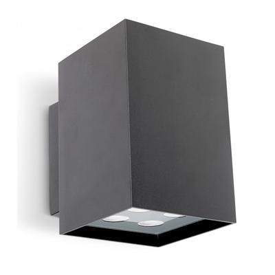 Leds-C4 AFRODITA POWER LED 05-9773-Z5-37 kültéri fali led lámpa szürke alumínium