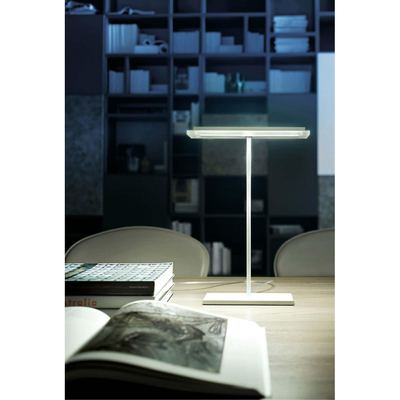 LineaLight DUBLIGHT LED 7495 éjjeli asztali lámpa fehér fém