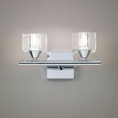 Mantra CUADRAX CHROME OPTICAL GLASS 0963 falikar króm fém üveg