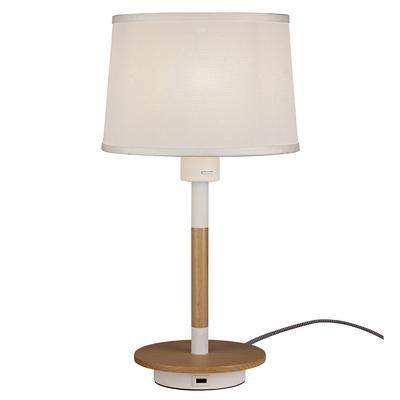 Mantra Nordica II 5464 asztali lámpa fa fehér