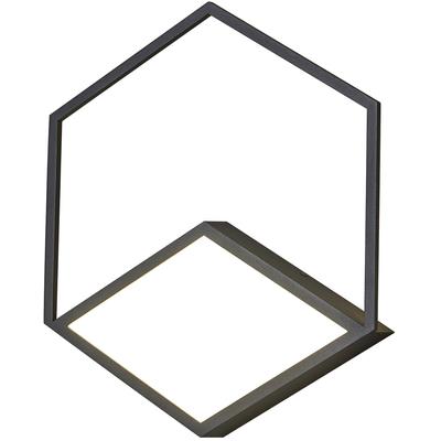 MANTRA KUBICK 7592 FALI LÁMPA FEKETE LED