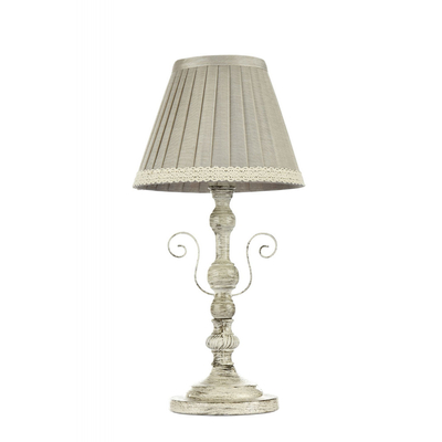 Maytoni Elegant ARM029-11-W éjjeli asztali lámpa bézs