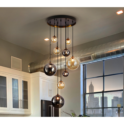 SCHULLER DARK 439176 MODERN LED CSILÁR