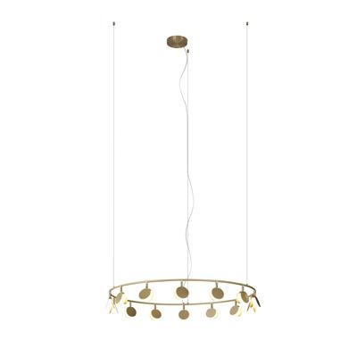 Mantra Shell 7357 függeszték arany led