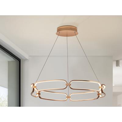 Schuller colette 786966D LED függeszték rózsaarany